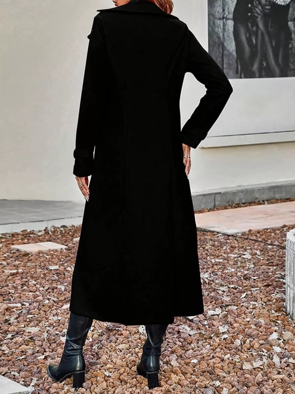 Trench Margaux long grande taille – photo produit 6