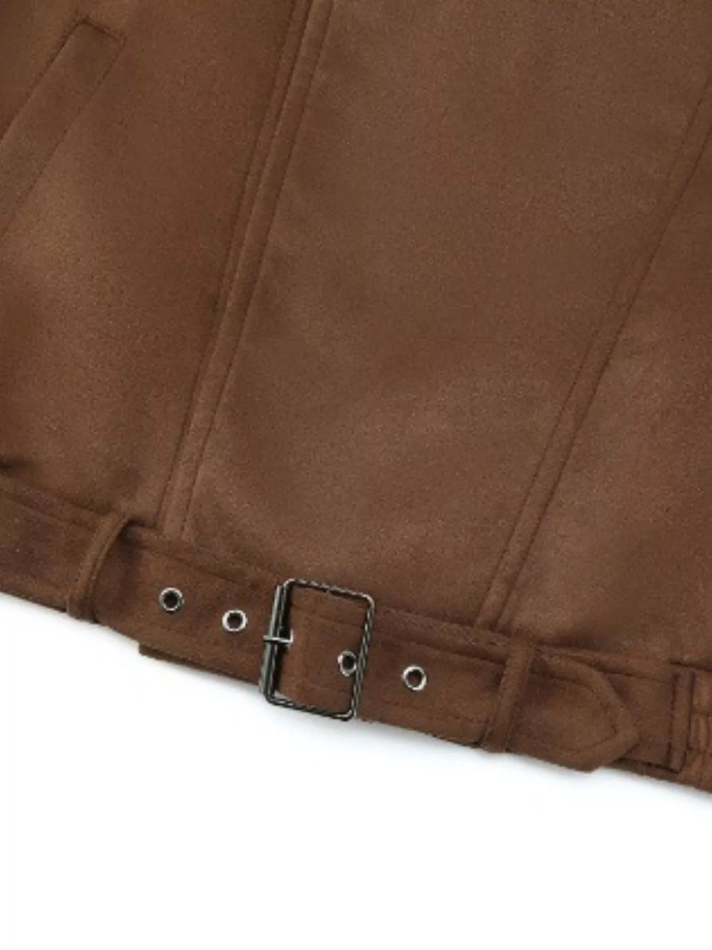 Veste moto Camille zippée – photo produit 4