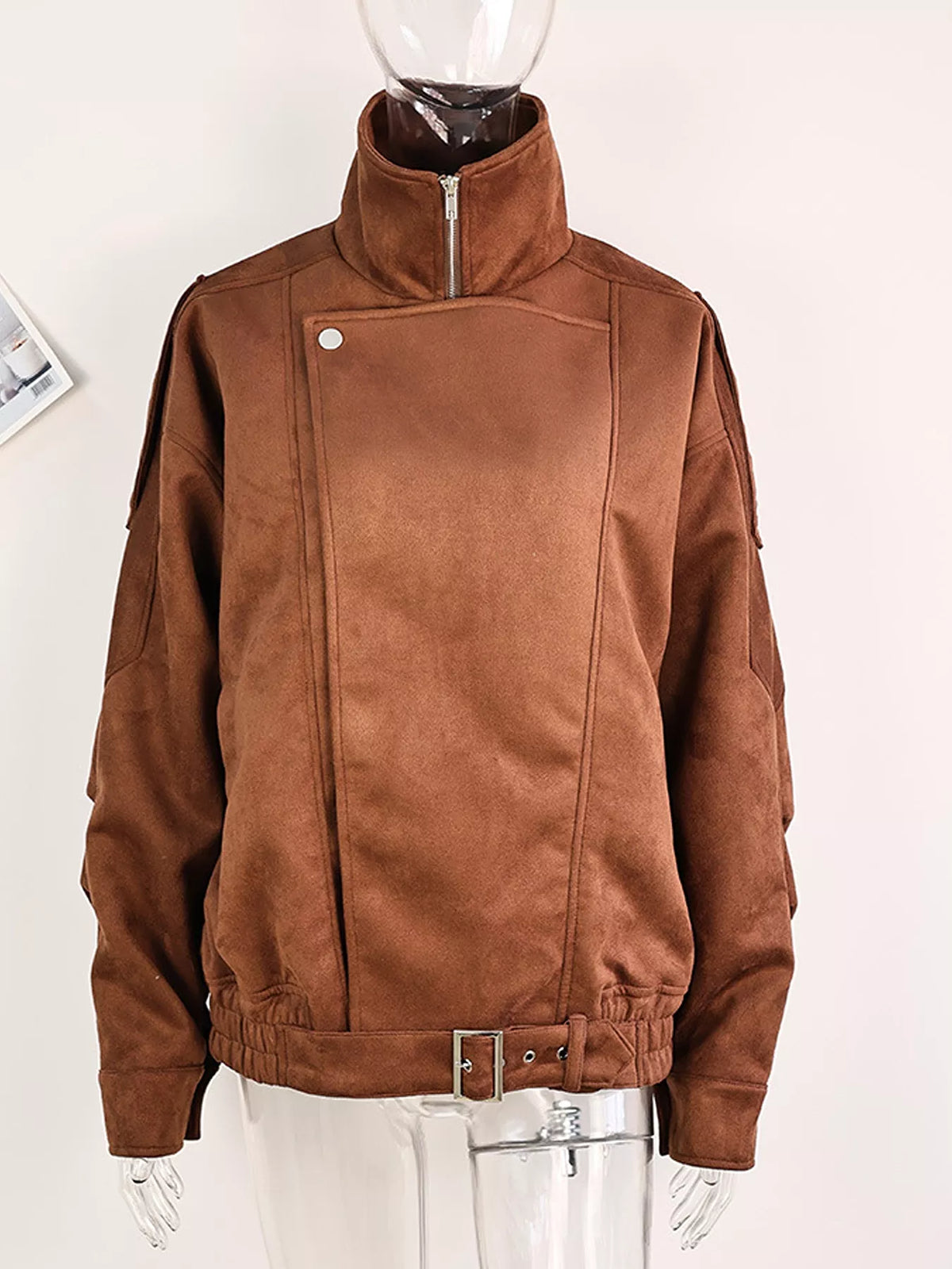 Veste Renée moto zippée – photo produit 5