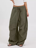 Pantalon Délia – large à cordon de taille – photo produit 1