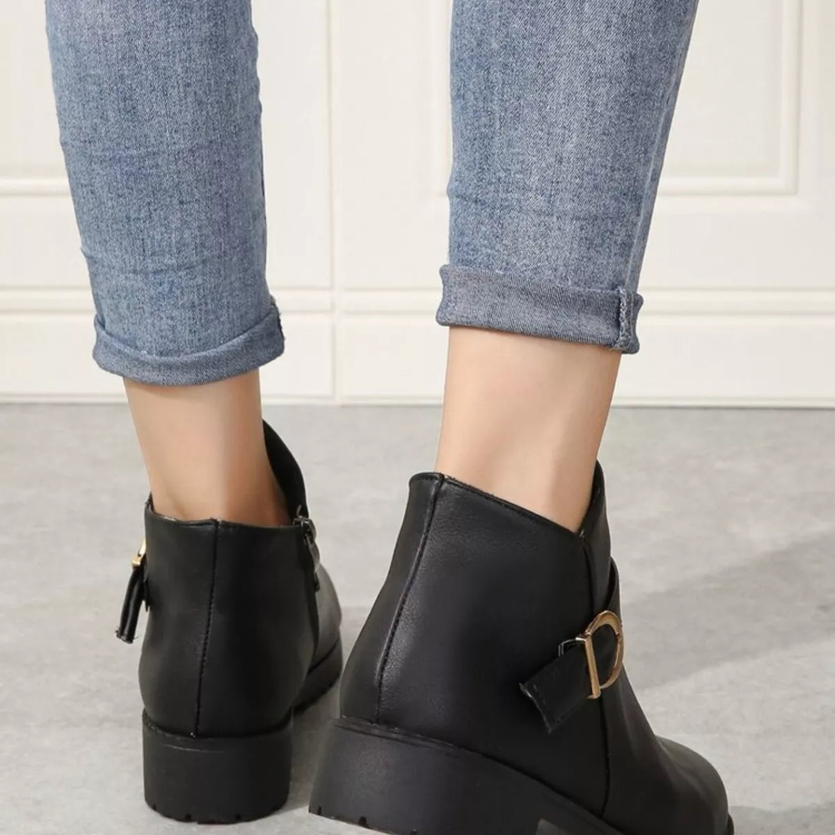 Bottines Callie à boucle – photo produit 5