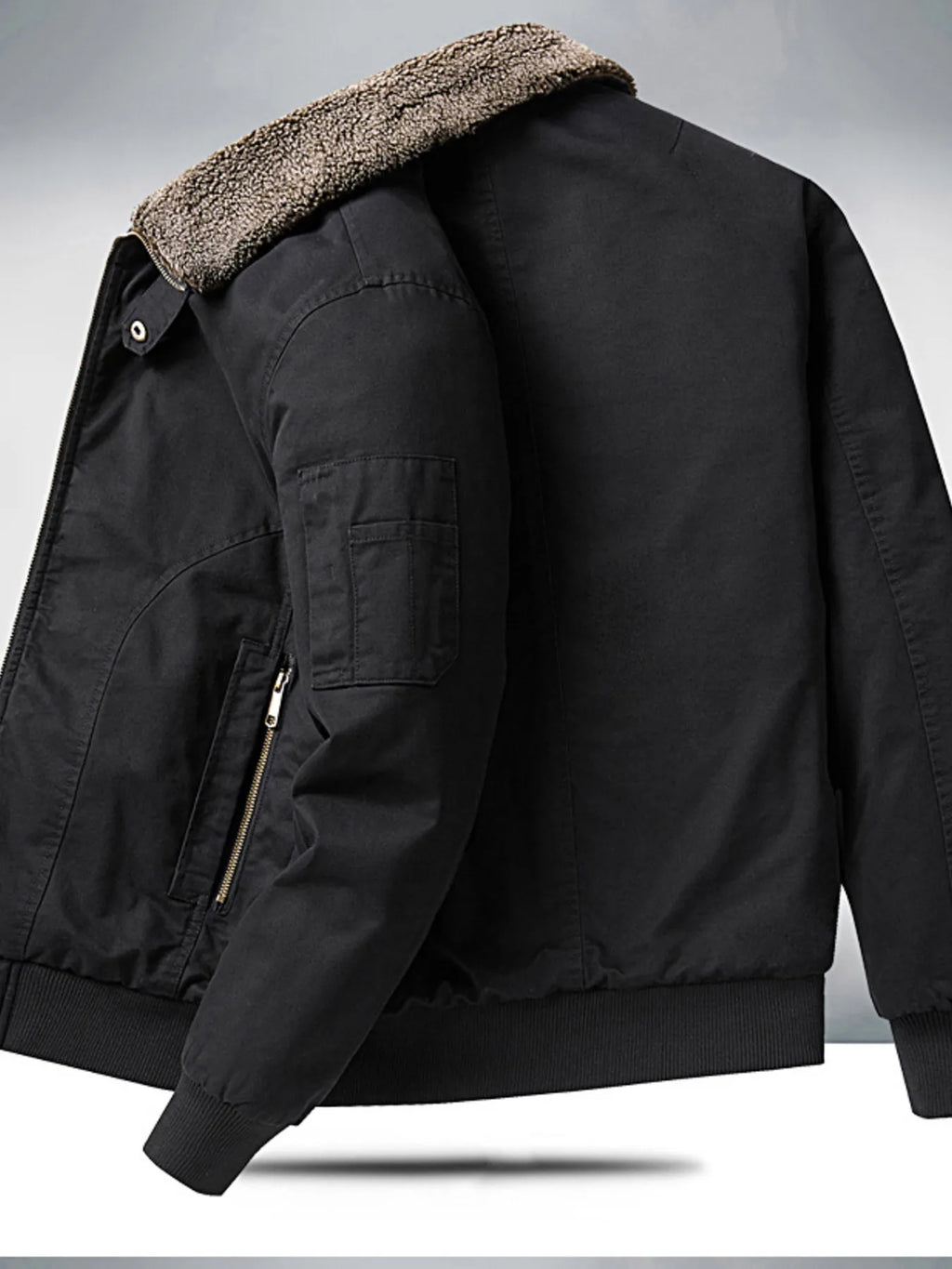 Veste homme Léandre doublée grande taille – photo produit 4