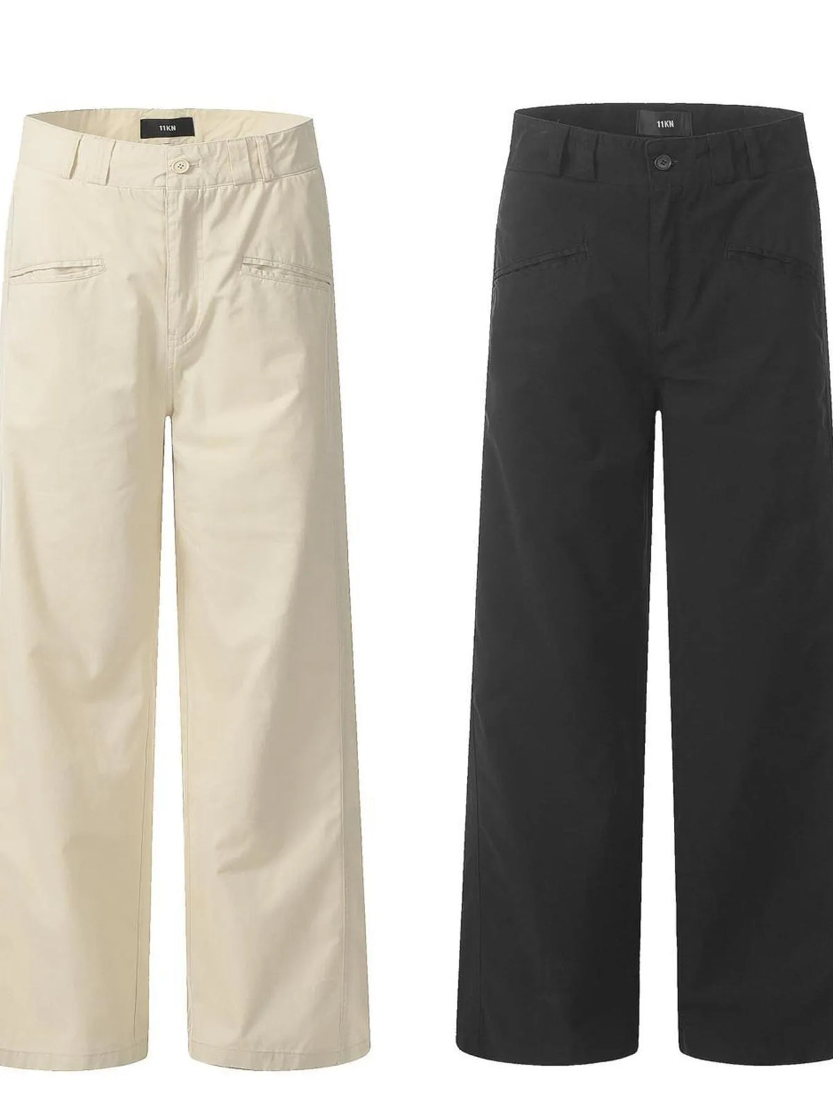 Pantalon Guilhem – taille haute à jambe large – photo produit 2