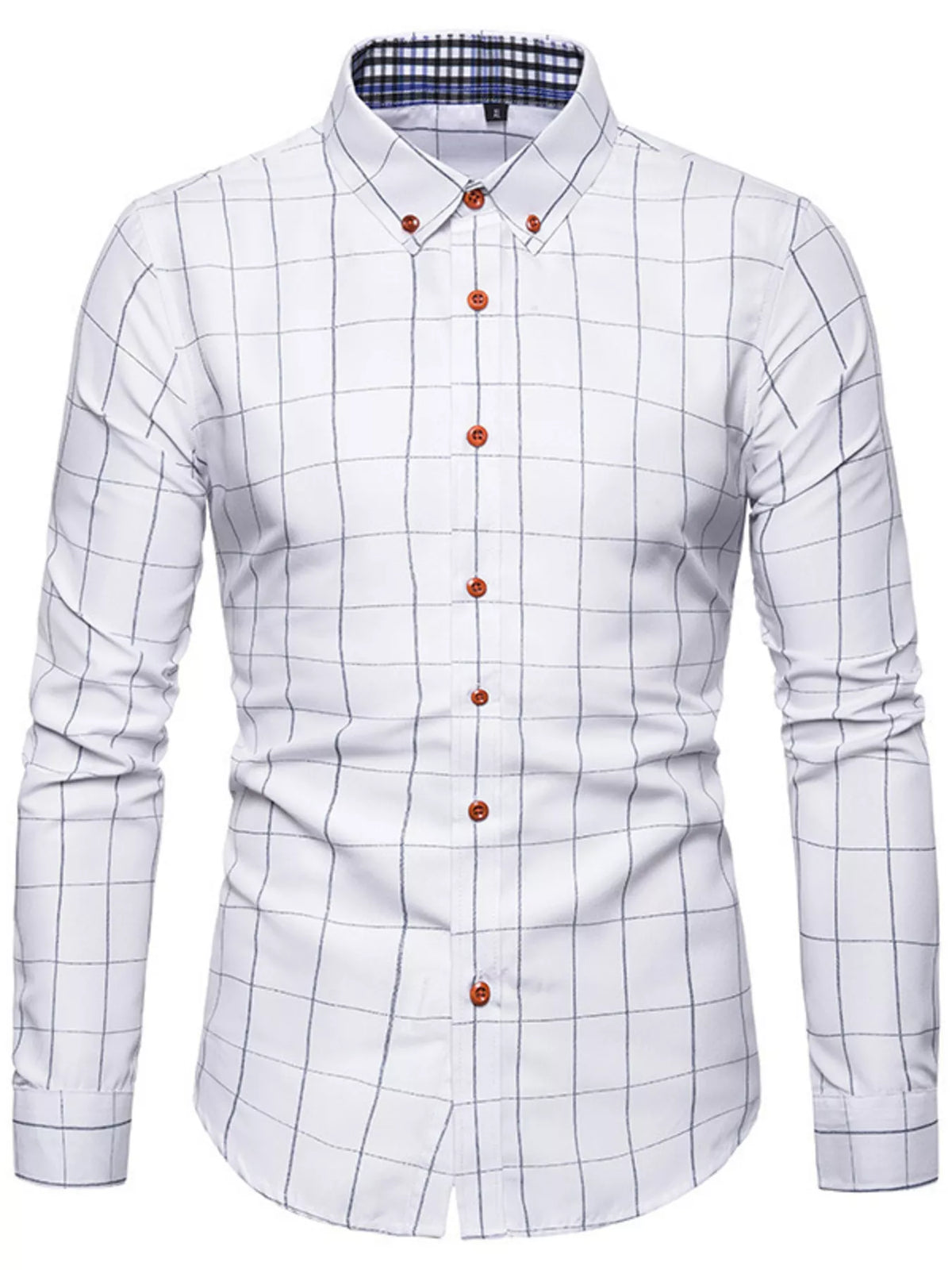 Chemise homme Esteban à carreaux grande taille – photo produit 3