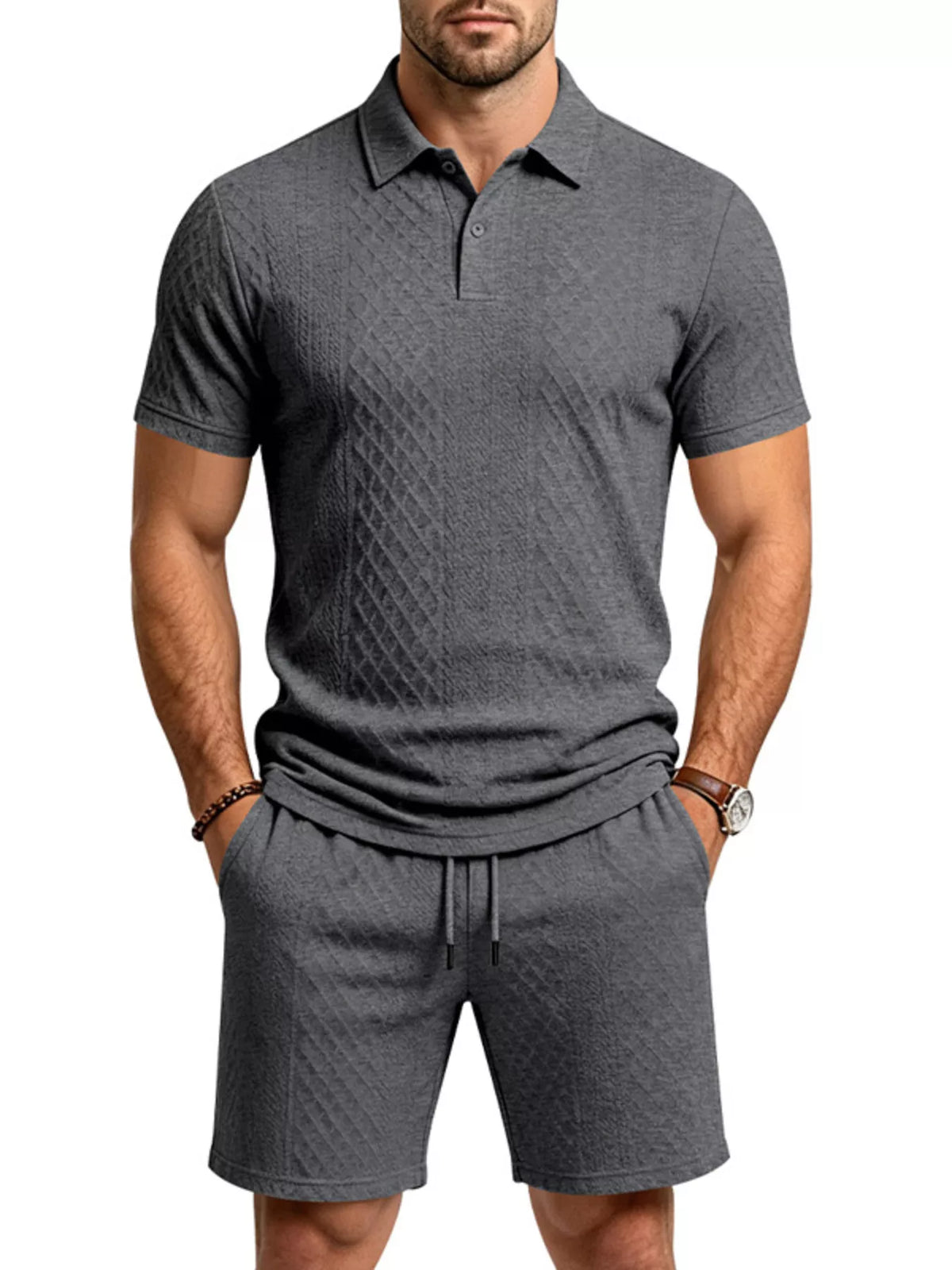 Ensemble Kylian – polo short – photo produit 6