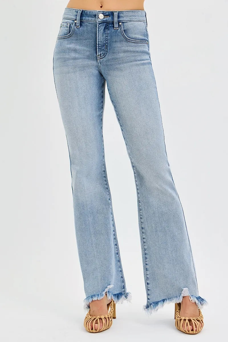 Jean Romane flare gainant – photo produit 3