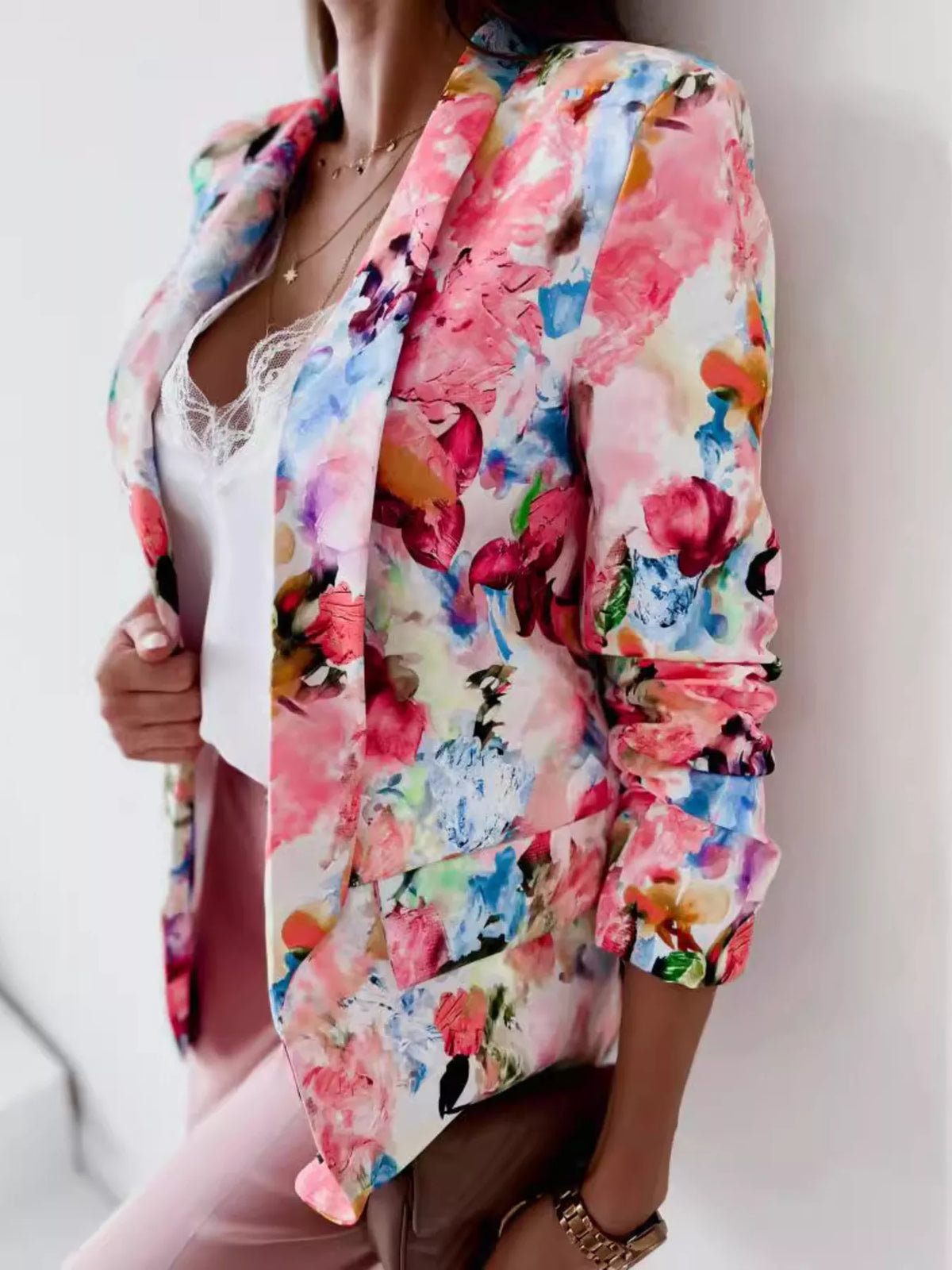 Blazer Yasmina fleuri – photo produit 7