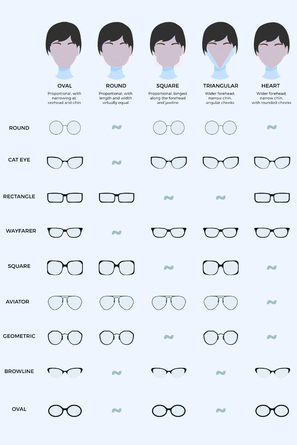 Lunettes Nina rectangulaires – photo produit 6