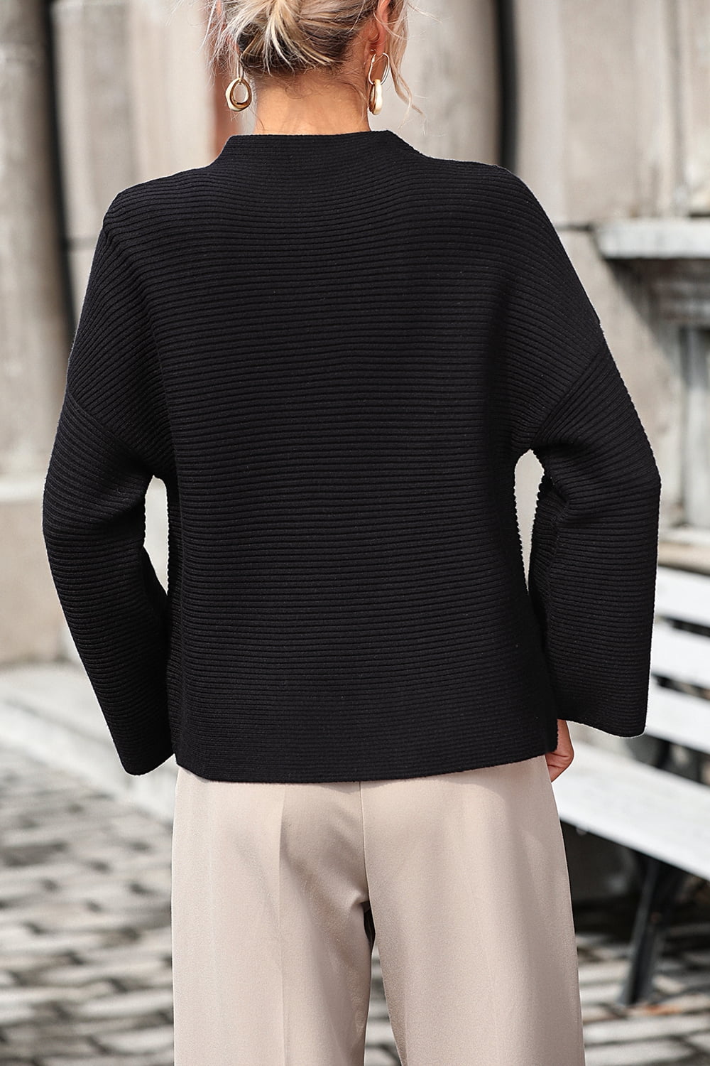 Pull Iris col montant – photo produit 8