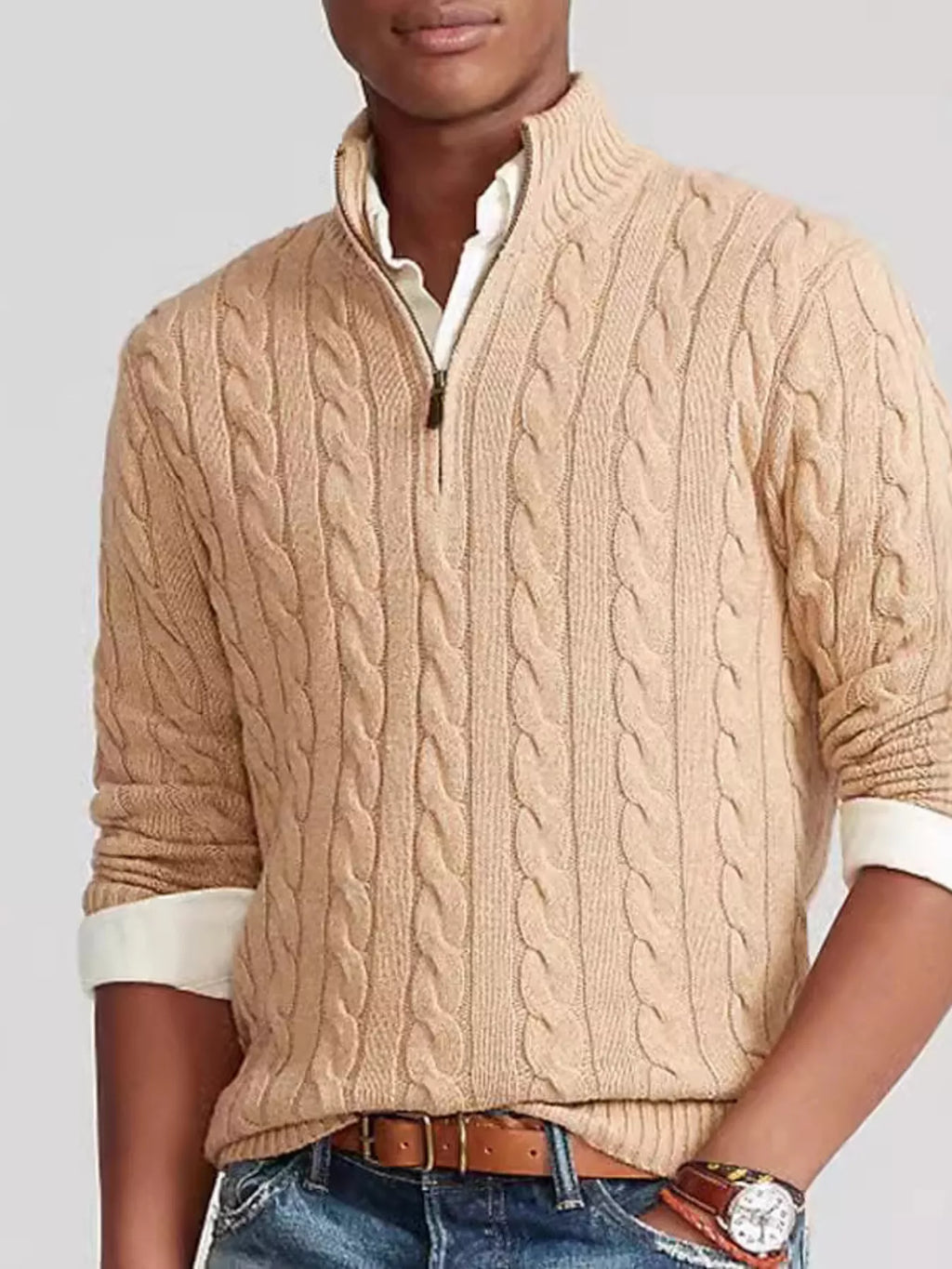 Pull Noah – demi zip – photo produit 1