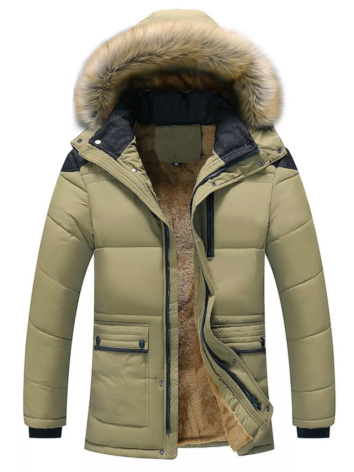 Parka Samy – capuche fourrée – photo produit 6