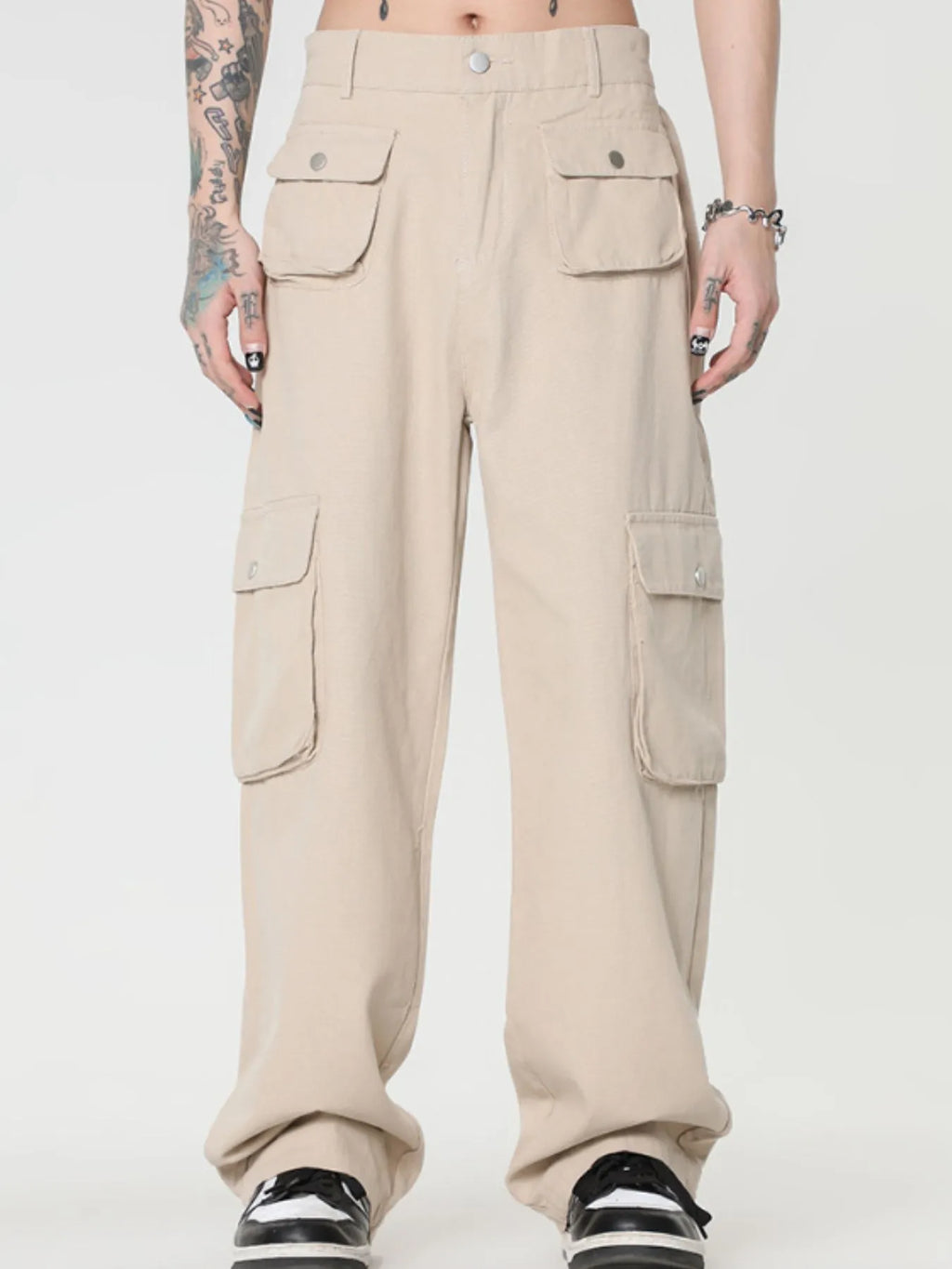Pantalon Milo – cargo large à poches latérales – photo produit 1