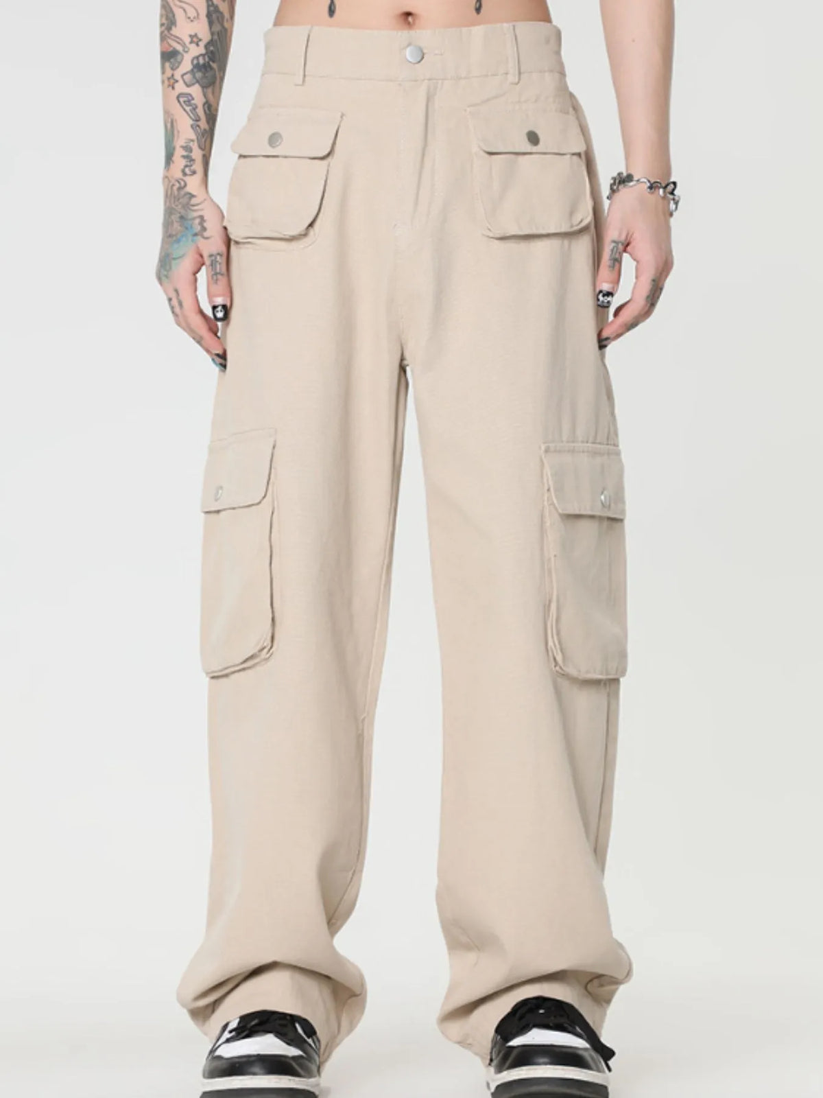 Pantalon Milo – cargo large à poches latérales – photo produit 1