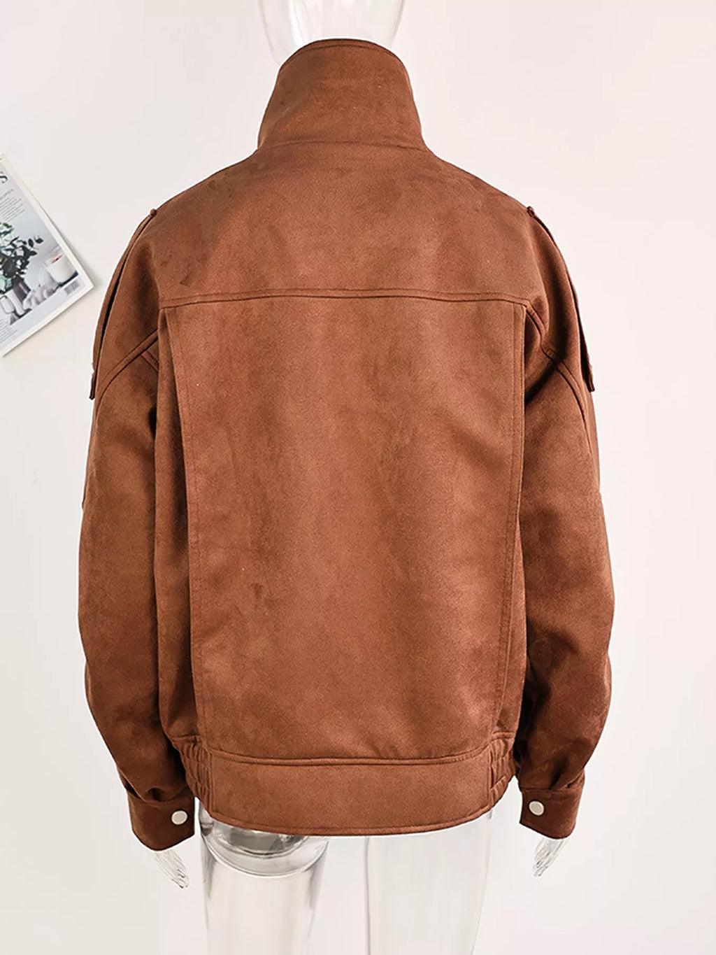 Veste Renée moto zippée – photo produit 7