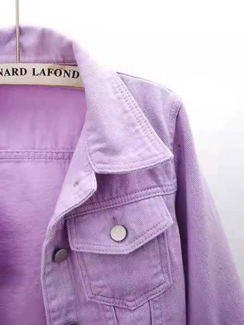 Veste en jean Eva grande taille – photo produit 8