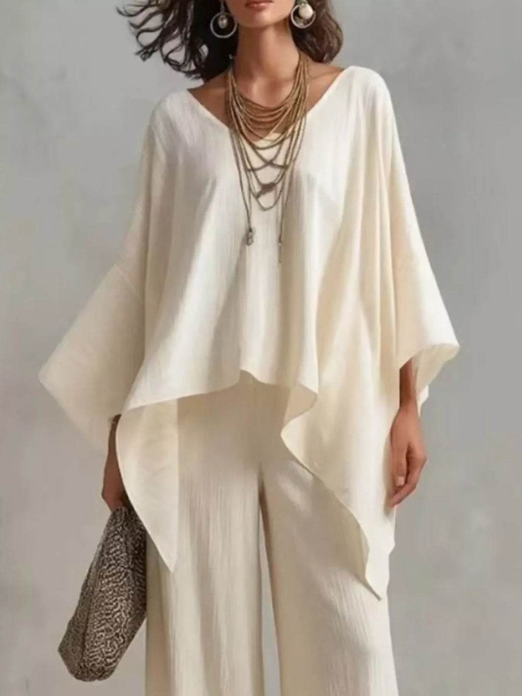 Ensemble Eva col V grande taille – photo produit 2