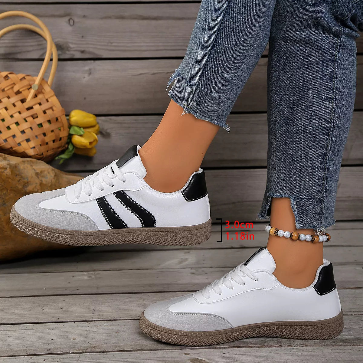 Baskets Eva décontractées – photo produit 3