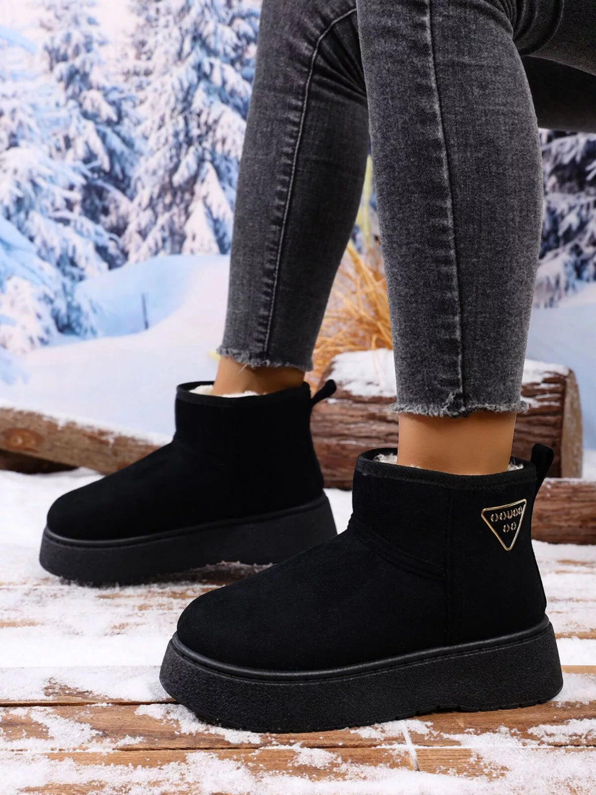 Bottines Maïa à plateforme – photo produit 1