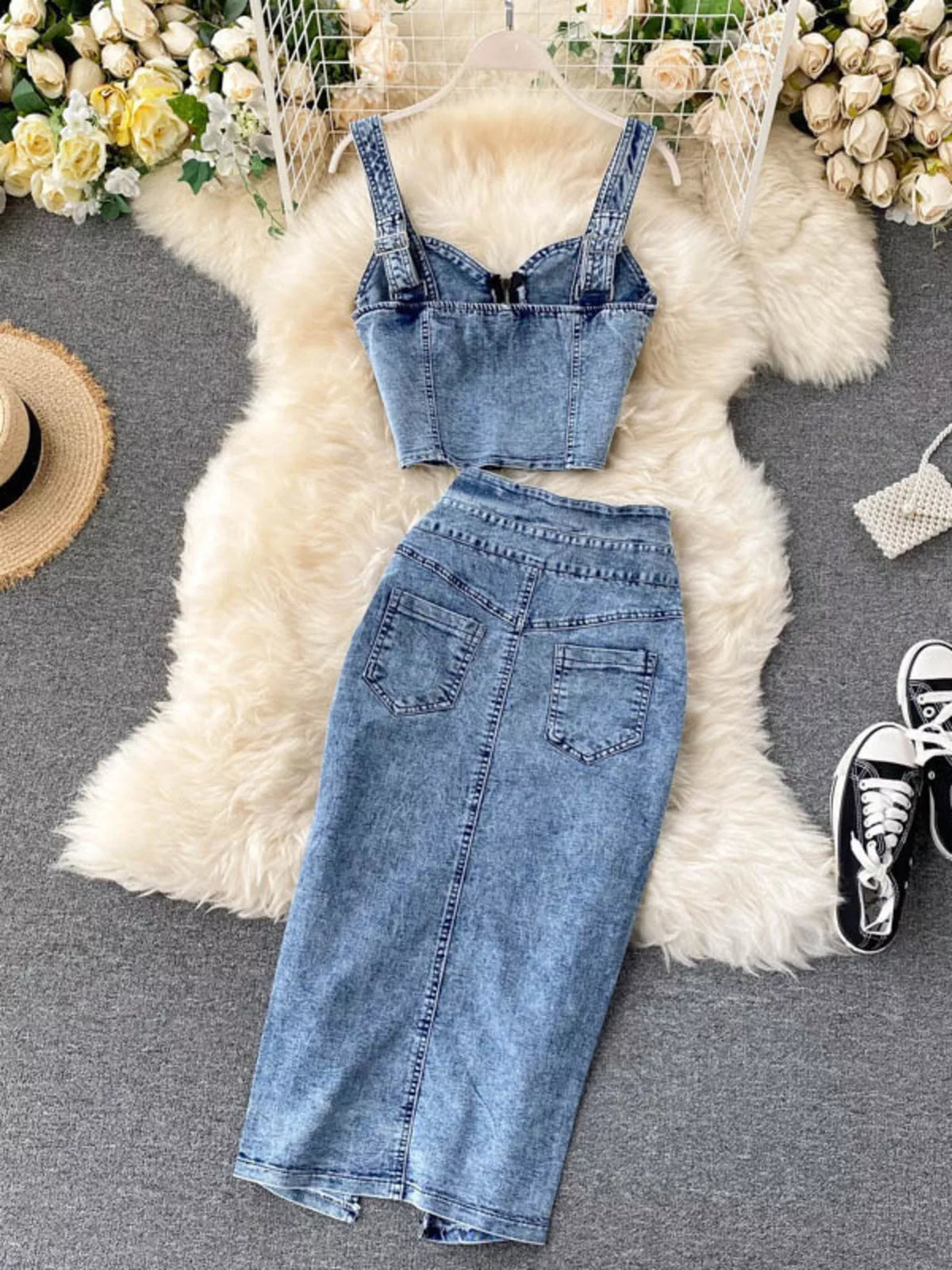 Ensemble Romy en denim – photo produit 2