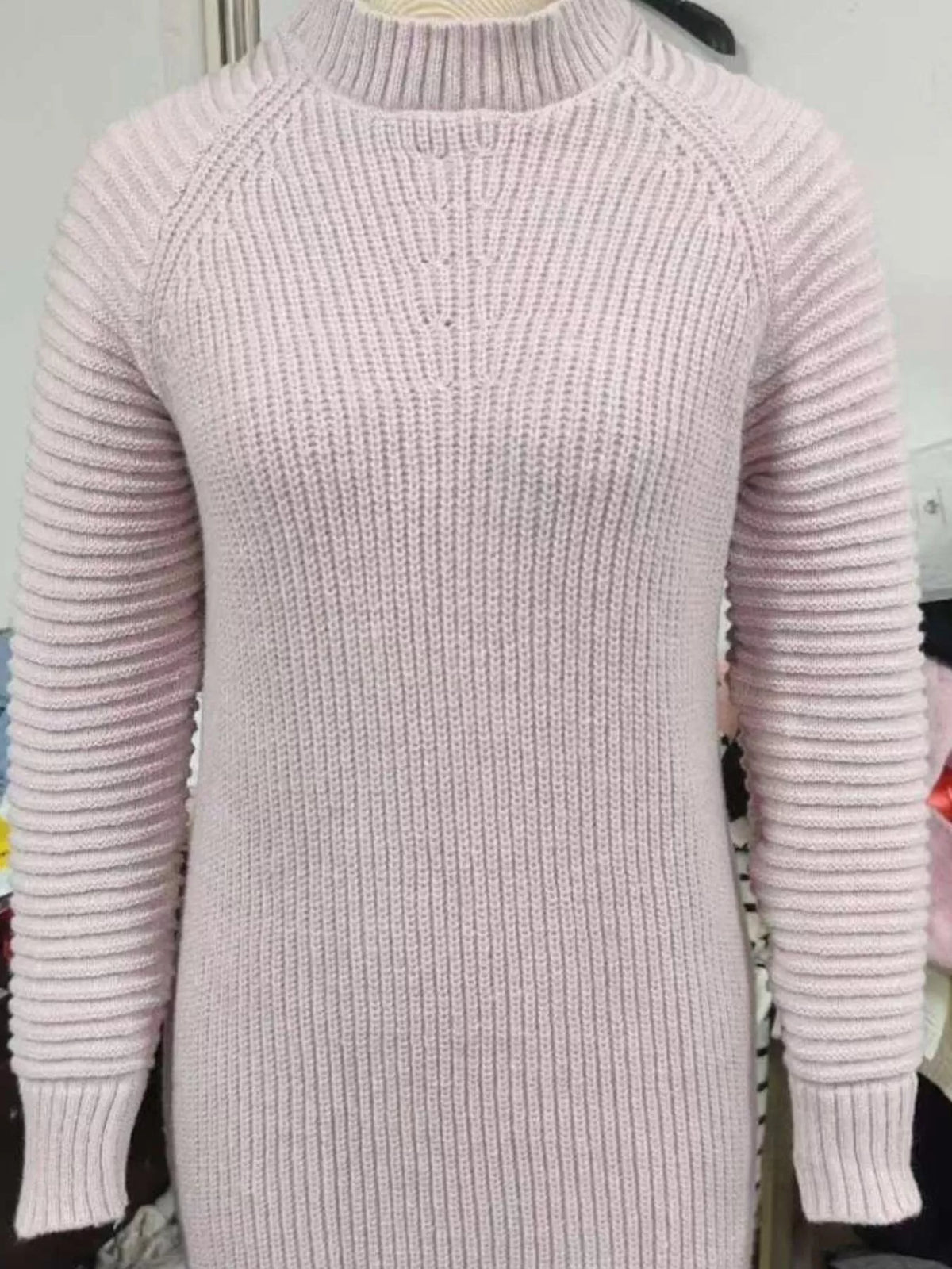 Robe pull Ana col roulé – photo produit 3