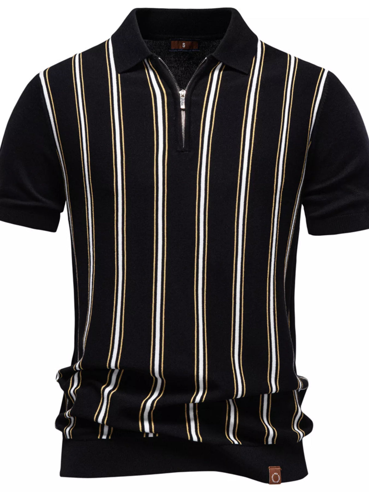 Polo Aloïs – rayé manches courtes – photo produit 2