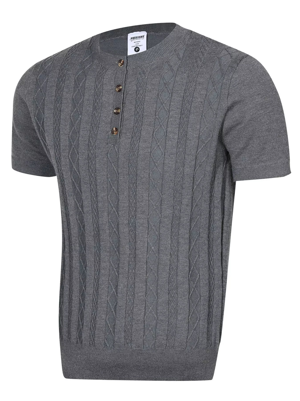 Polo Maël – maille torsadée – photo produit 5