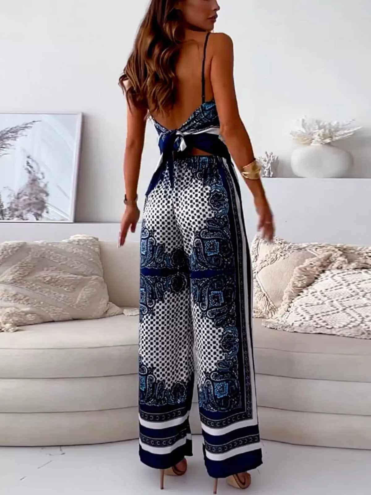 Ensemble Maëva caraco et pantalon – photo produit 2