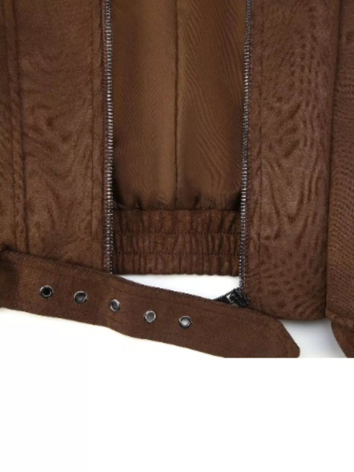 Veste moto Camille zippée – photo produit 7