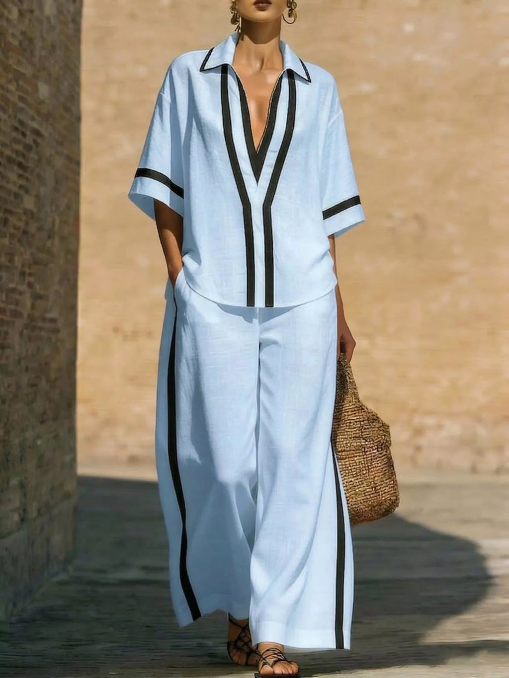 Ensemble – Cléa top finitions grande taille – photo produit 1