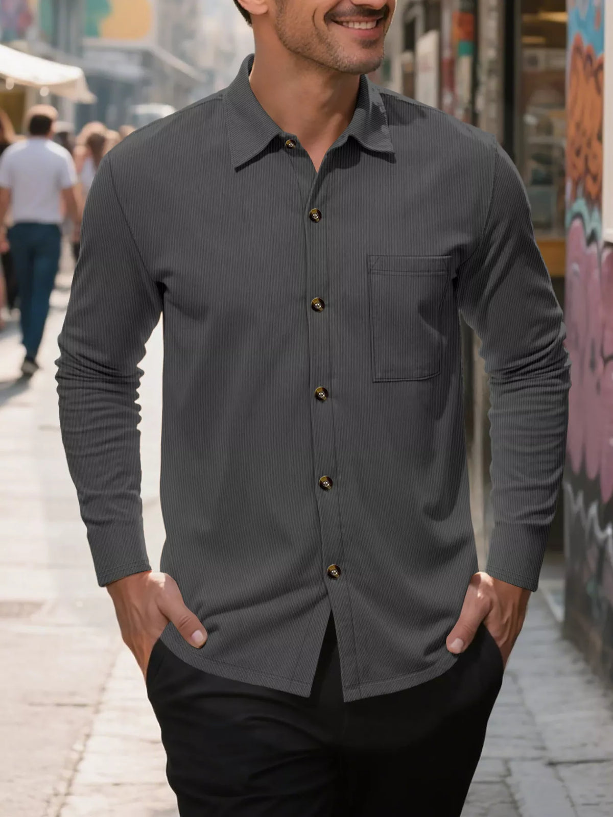 Chemise Liam grande taille – photo produit 6