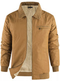 Blouson Elric – zippé doublé sherpa – photo produit 1