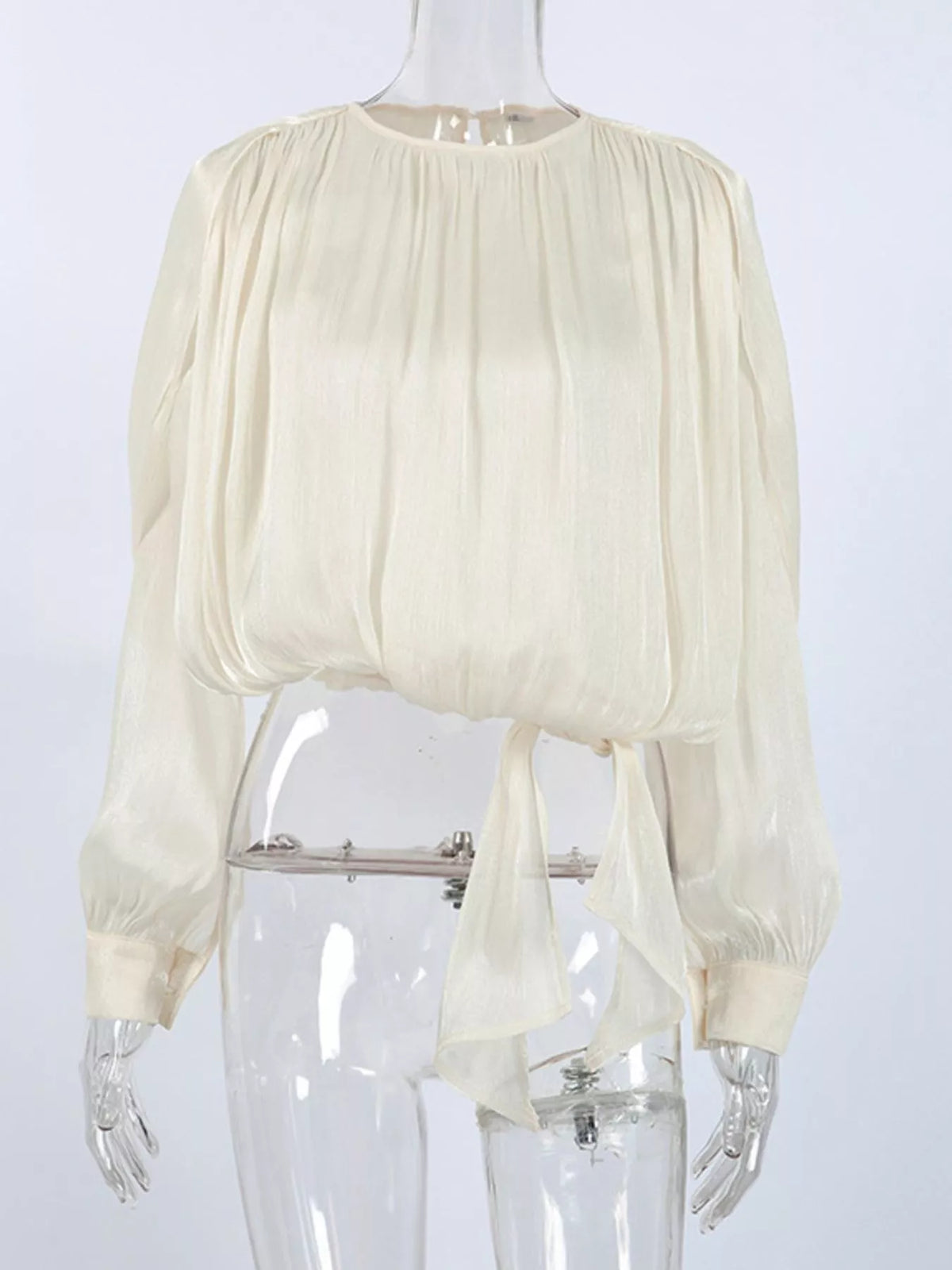 Blouse Hélène métallisée – photo produit 5