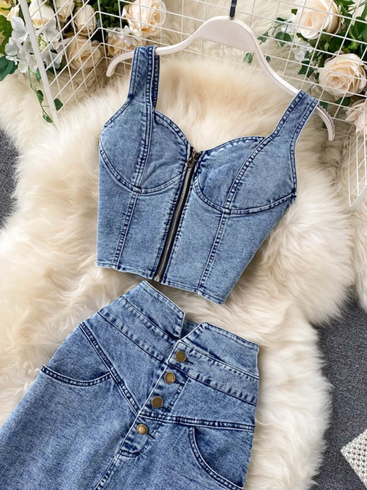 Ensemble Romy en denim – photo produit 3
