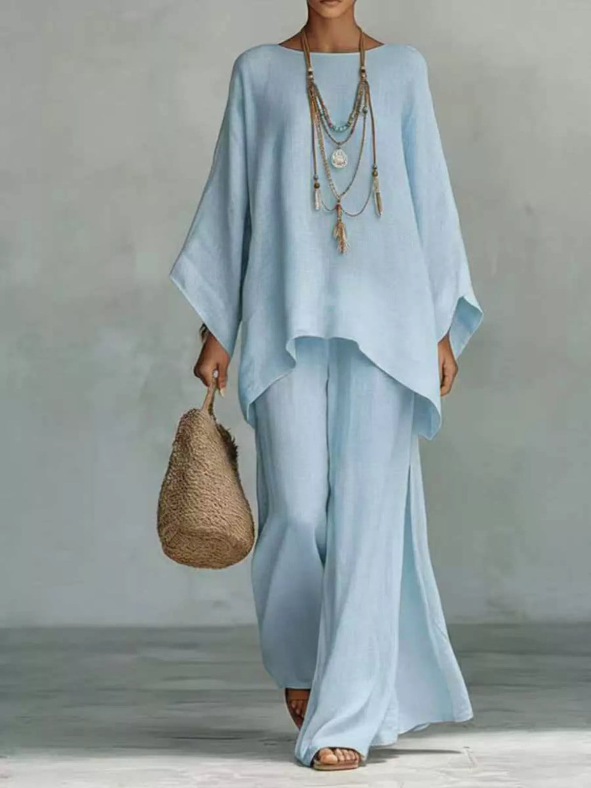 Ensemble Nina manches longues et pantalon – photo produit 7