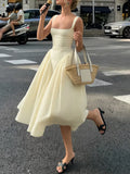 Robe midi Maya à carreaux – photo produit 1