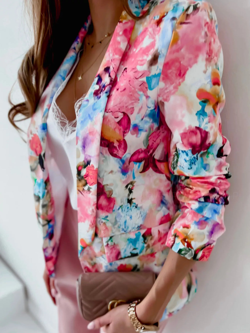 Blazer Yasmina fleuri – photo produit 8