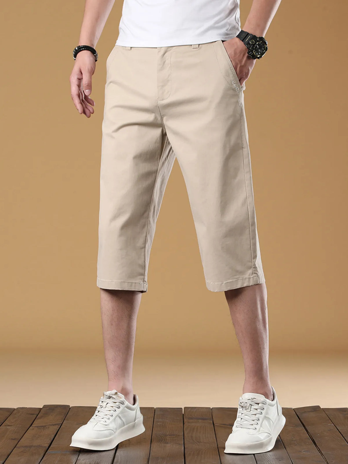 Short homme Aurèle coupe ample – photo produit 2