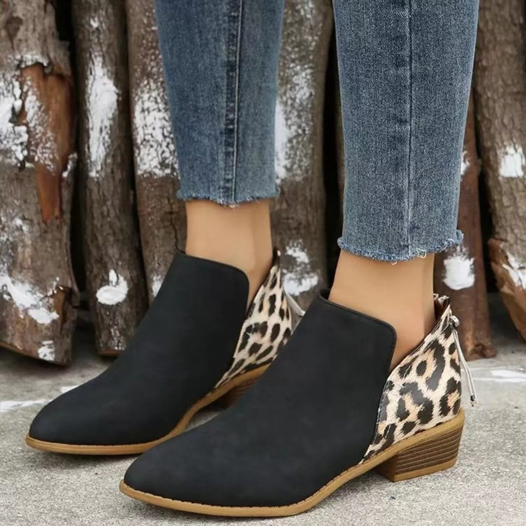 Bottines Jade léopard – photo produit 3