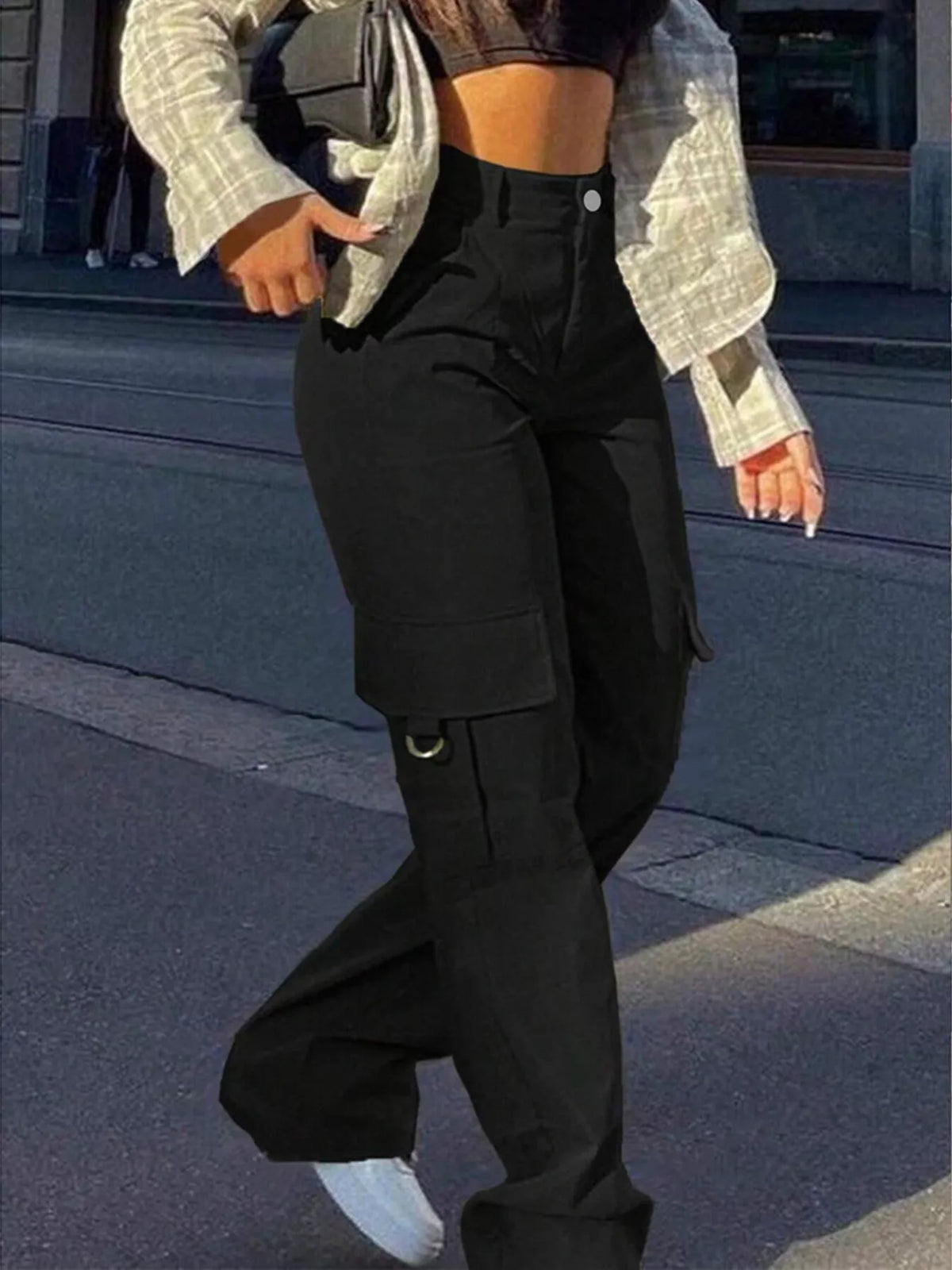 Pantalon cargo Maya grande taille – photo produit 2