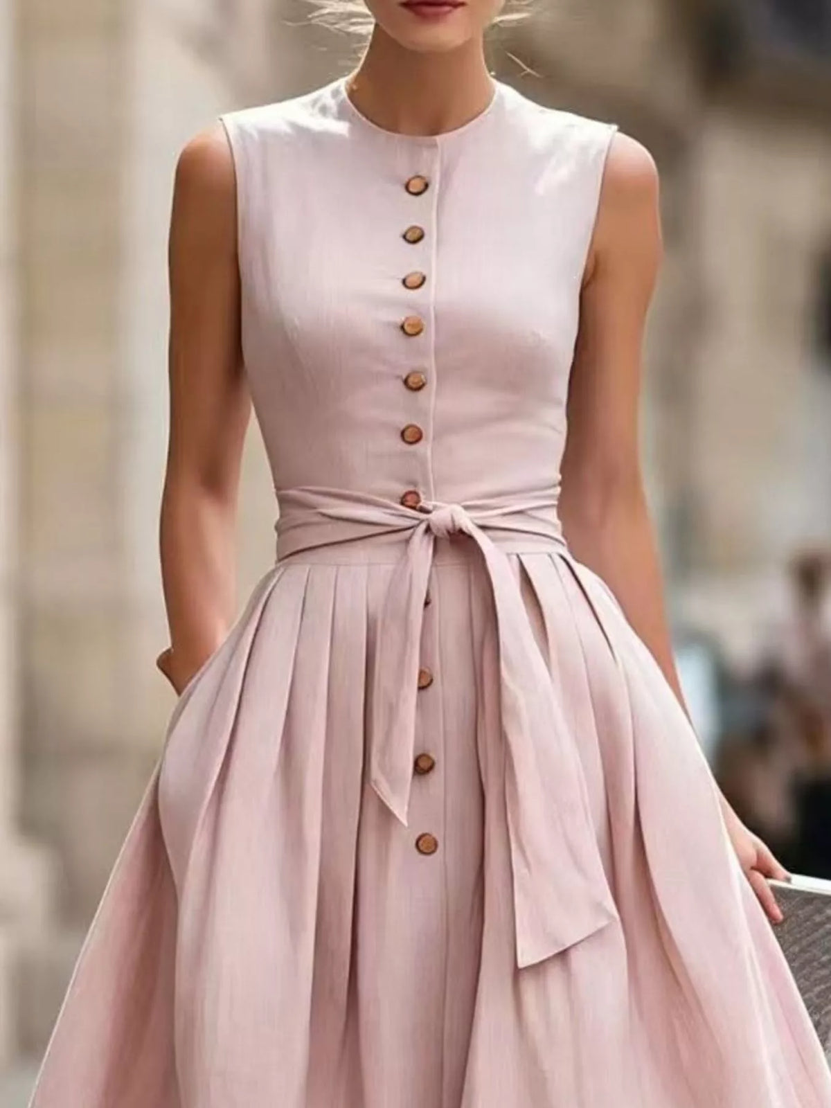Robe midi Belinda grande taille – photo produit 5