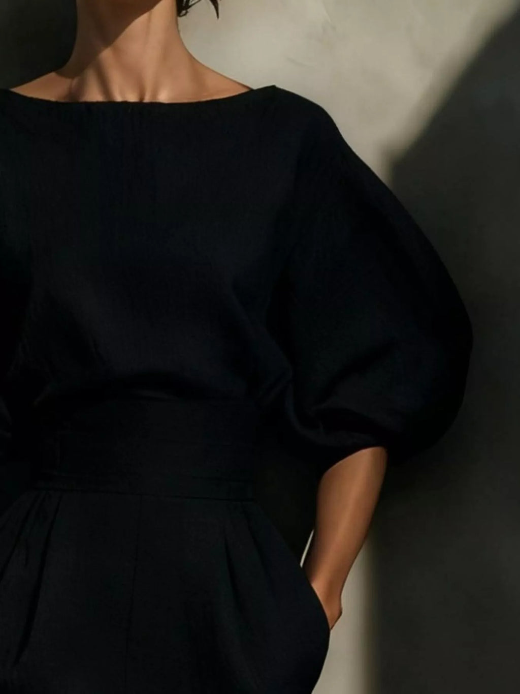 Robe – Mélina midi col grande taille – photo produit 4