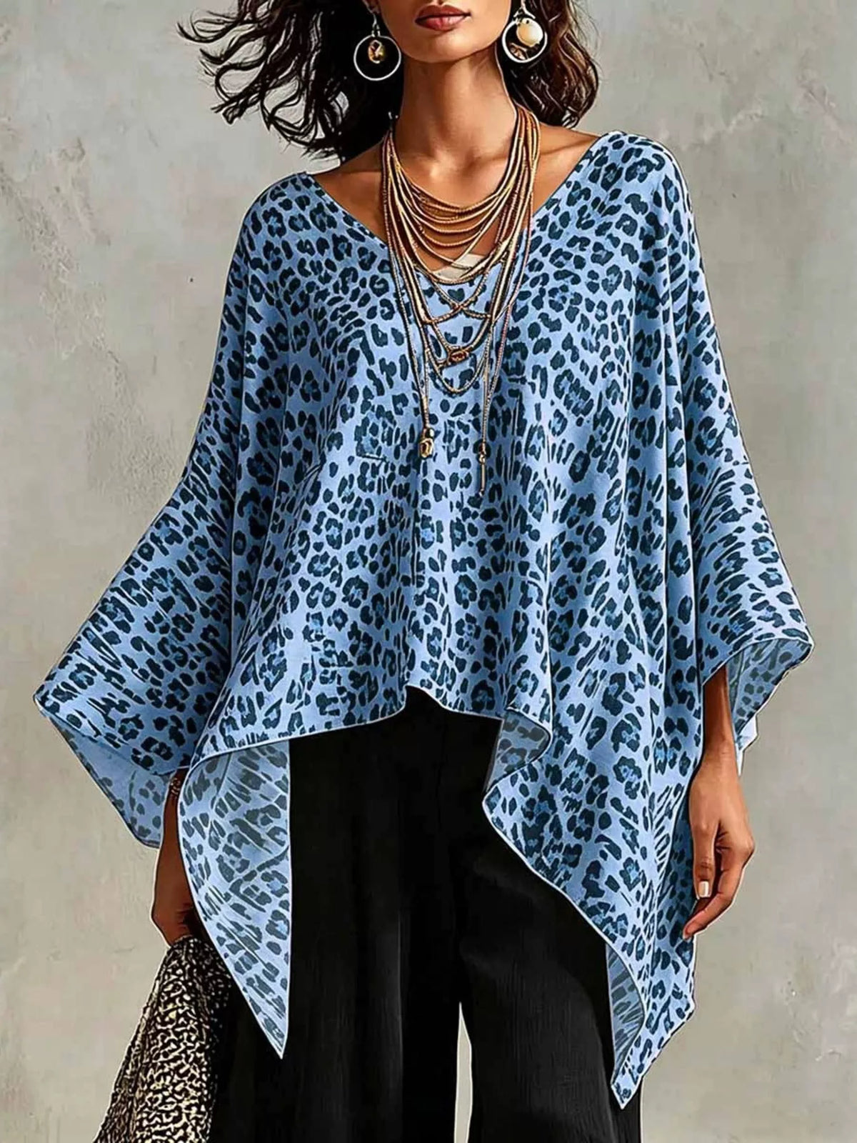 Top Nora léopard grande taille – photo produit 3