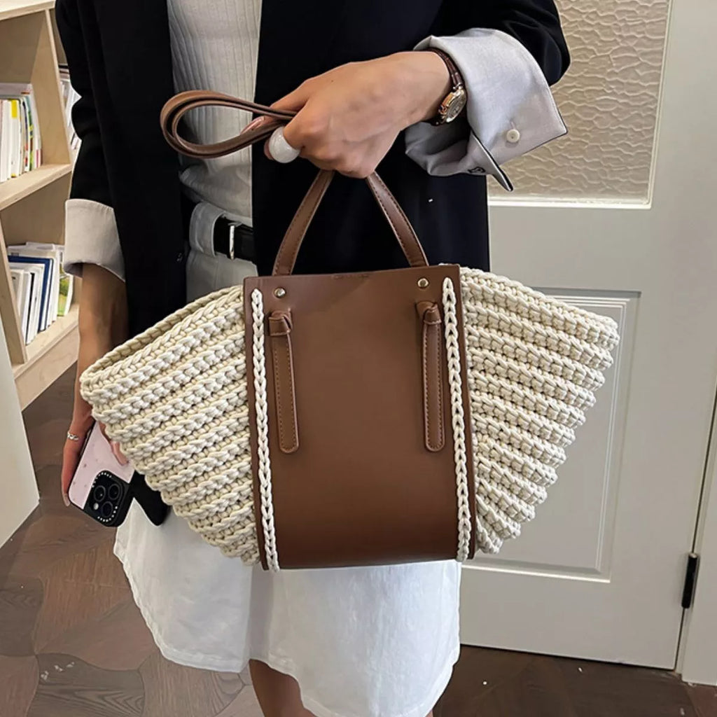 Sac Alma en paille tressée – photo produit 4