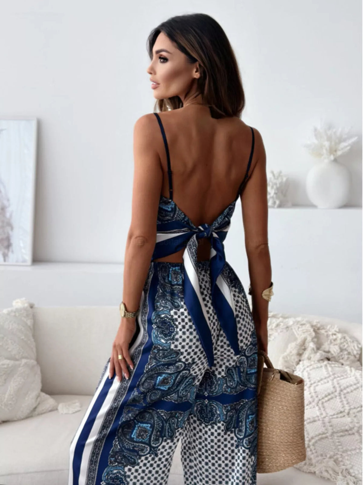 Ensemble Shamara caraco et pantalon – photo produit 2