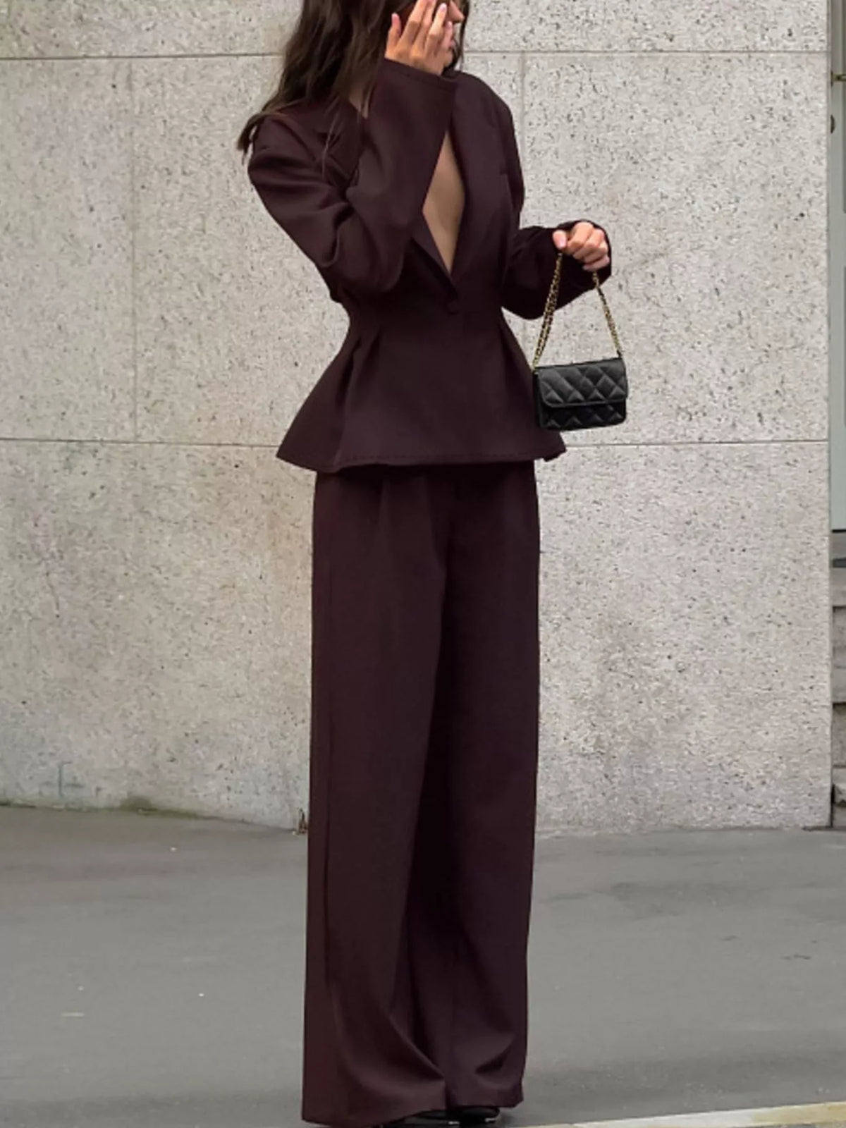 Ensemble Chiara blazer et pantalon – photo produit 5