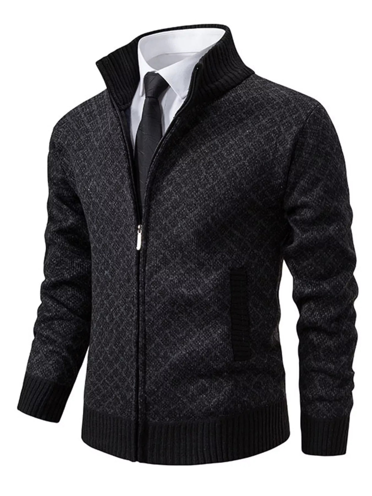 Gilet Axel – texturé – photo produit 1
