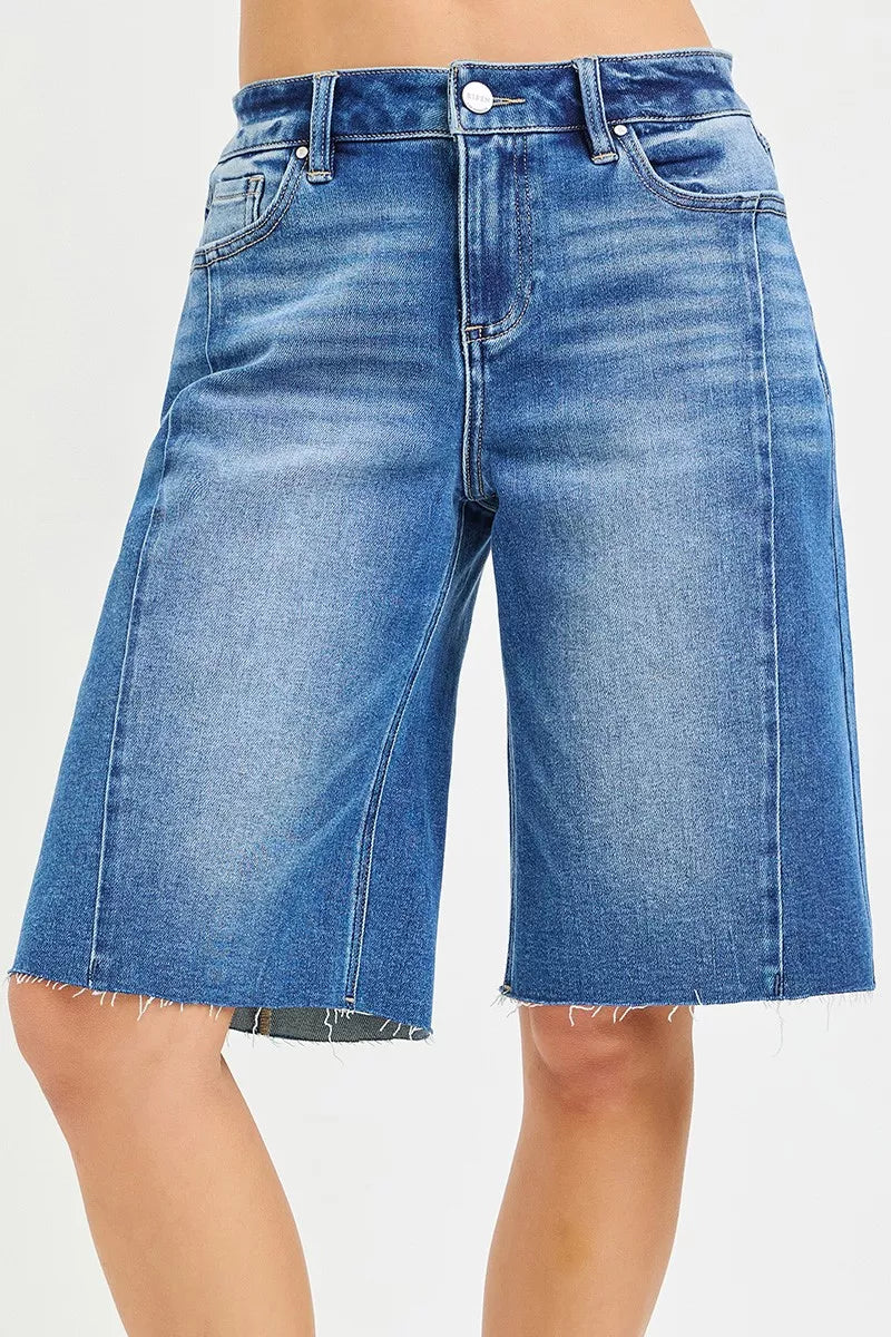 Short Elinor en jean ample – photo produit 1