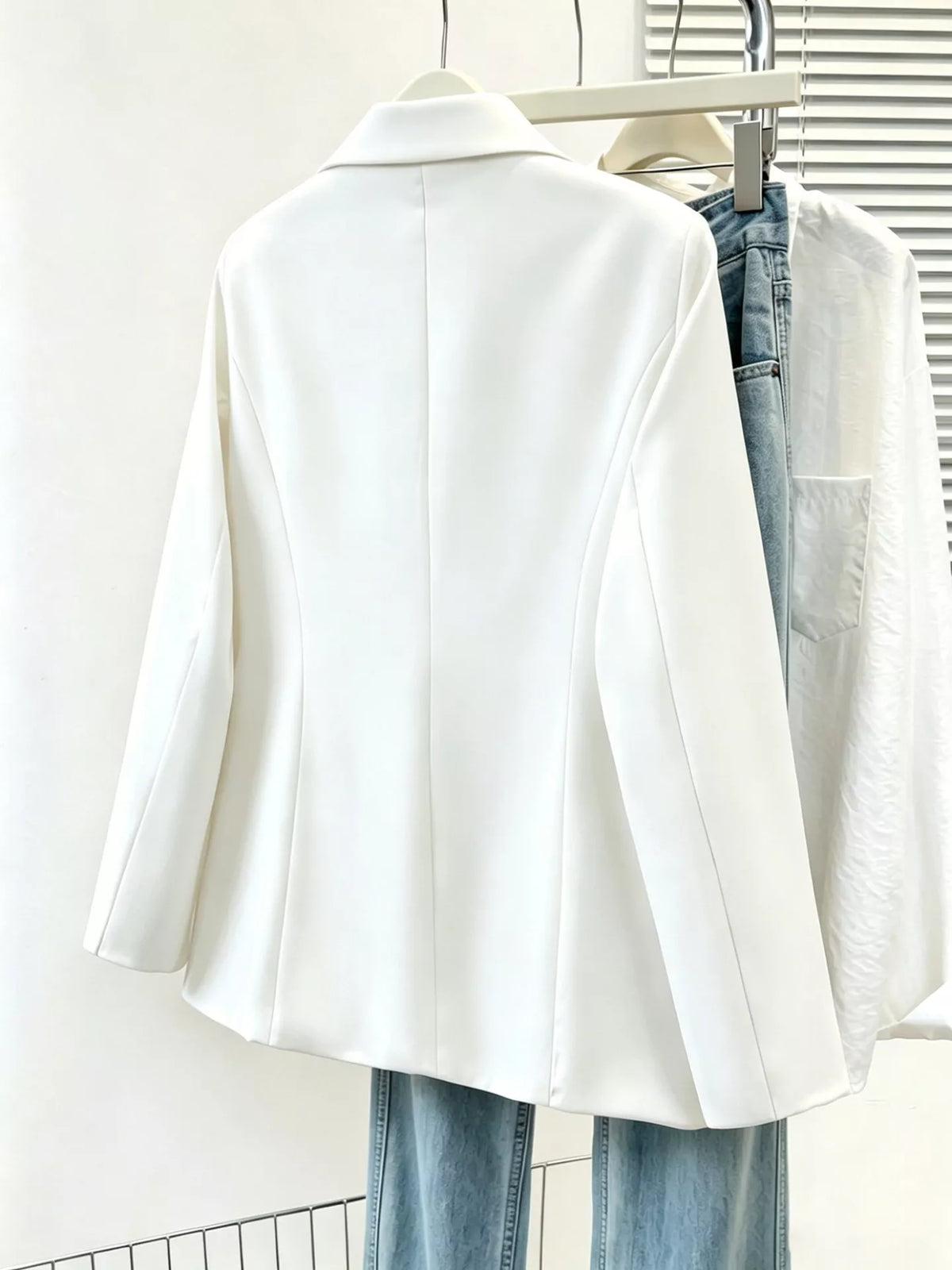 Blazer Maud droit grande taille – photo produit 7