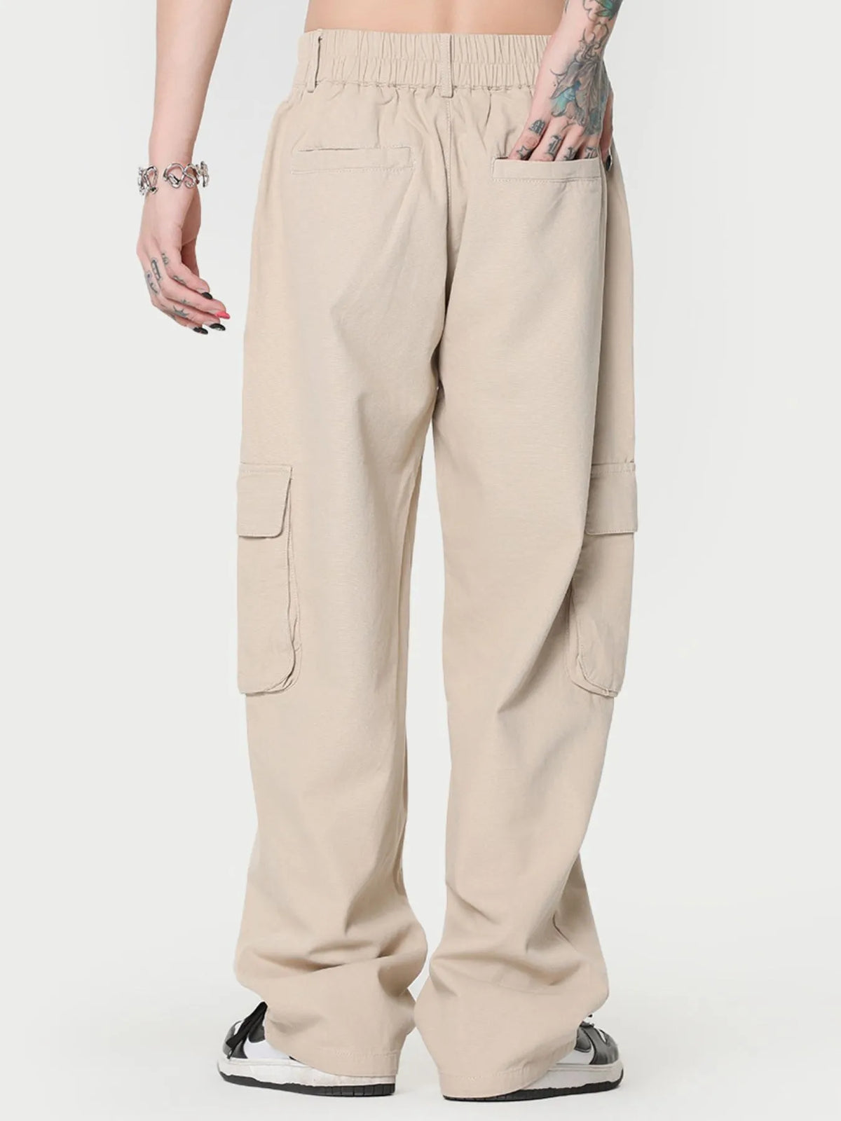 Pantalon Milo – cargo large à poches latérales – photo produit 3