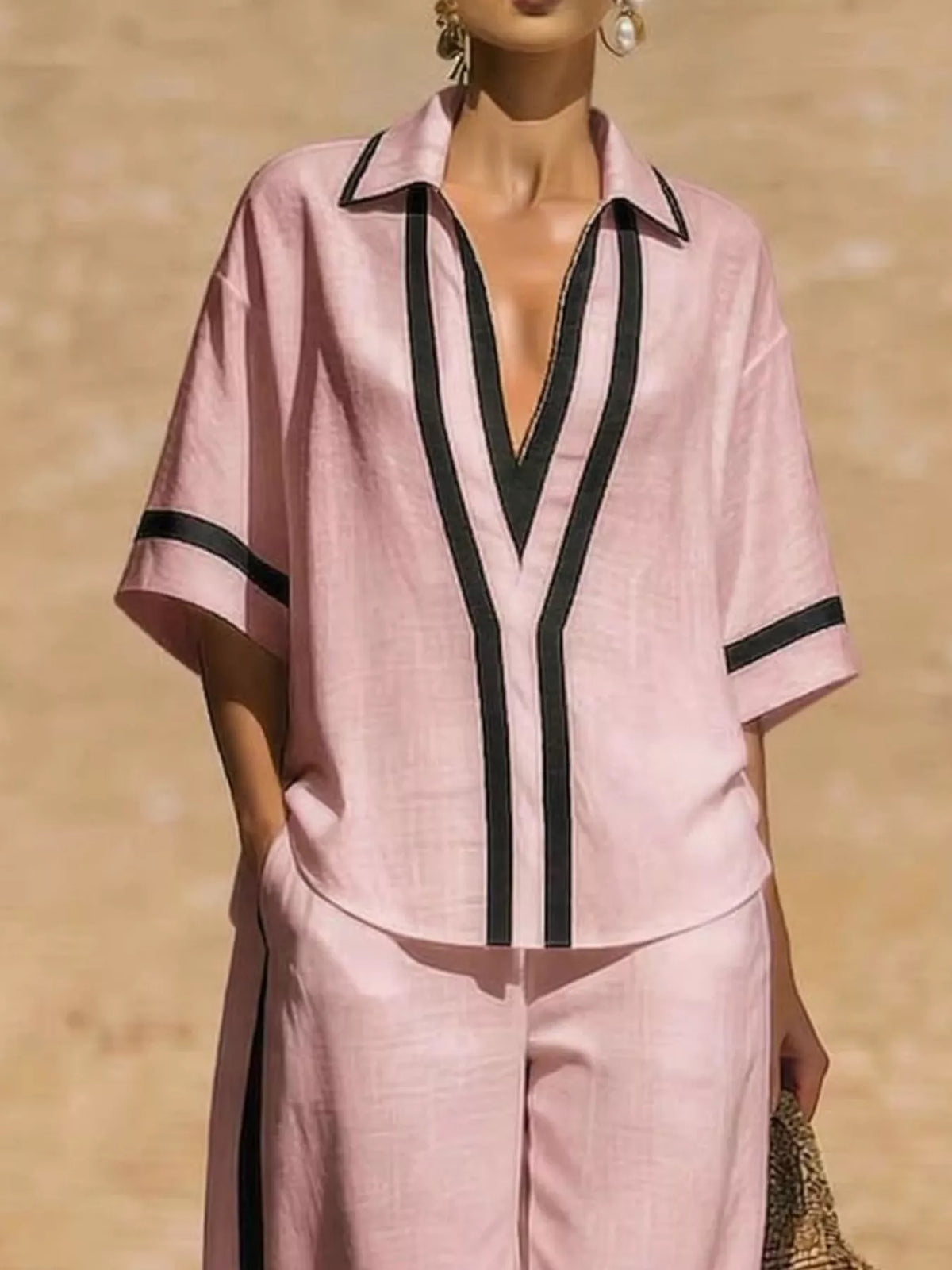Ensemble – Cléa top finitions grande taille – photo produit 9